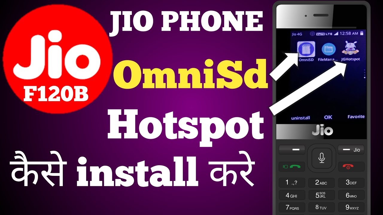 Download Jio Hotspot For Jio Phone